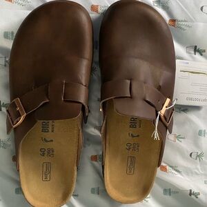 Birkenstock Brown Clogs